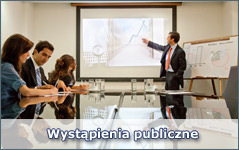 Wystąpienia publiczne